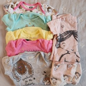Gap Princess Leia outfit and Onesie bundle